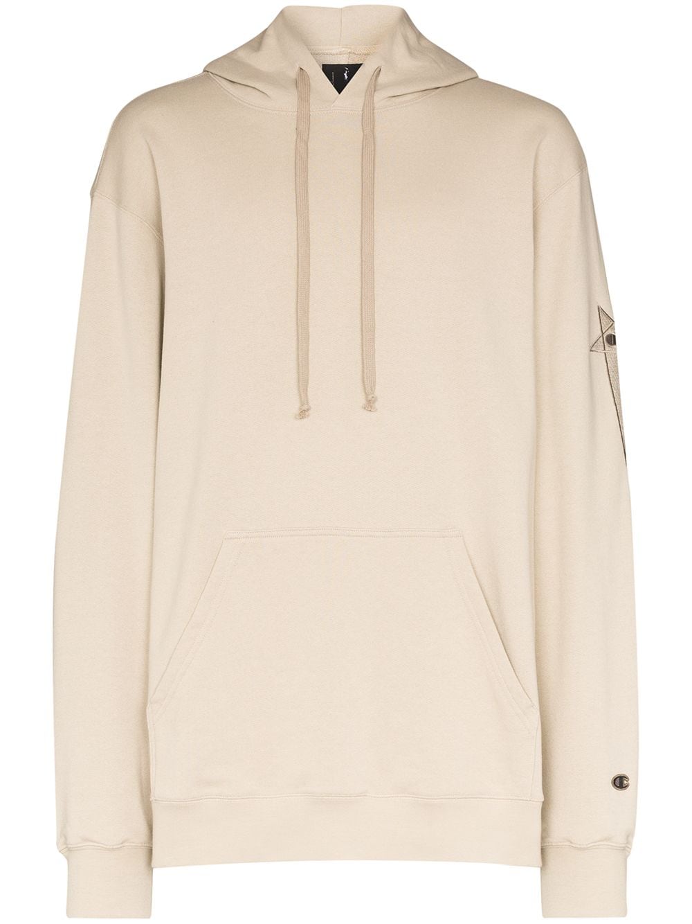 Shop Champion X  Pentagram Hoodie In Neutrals