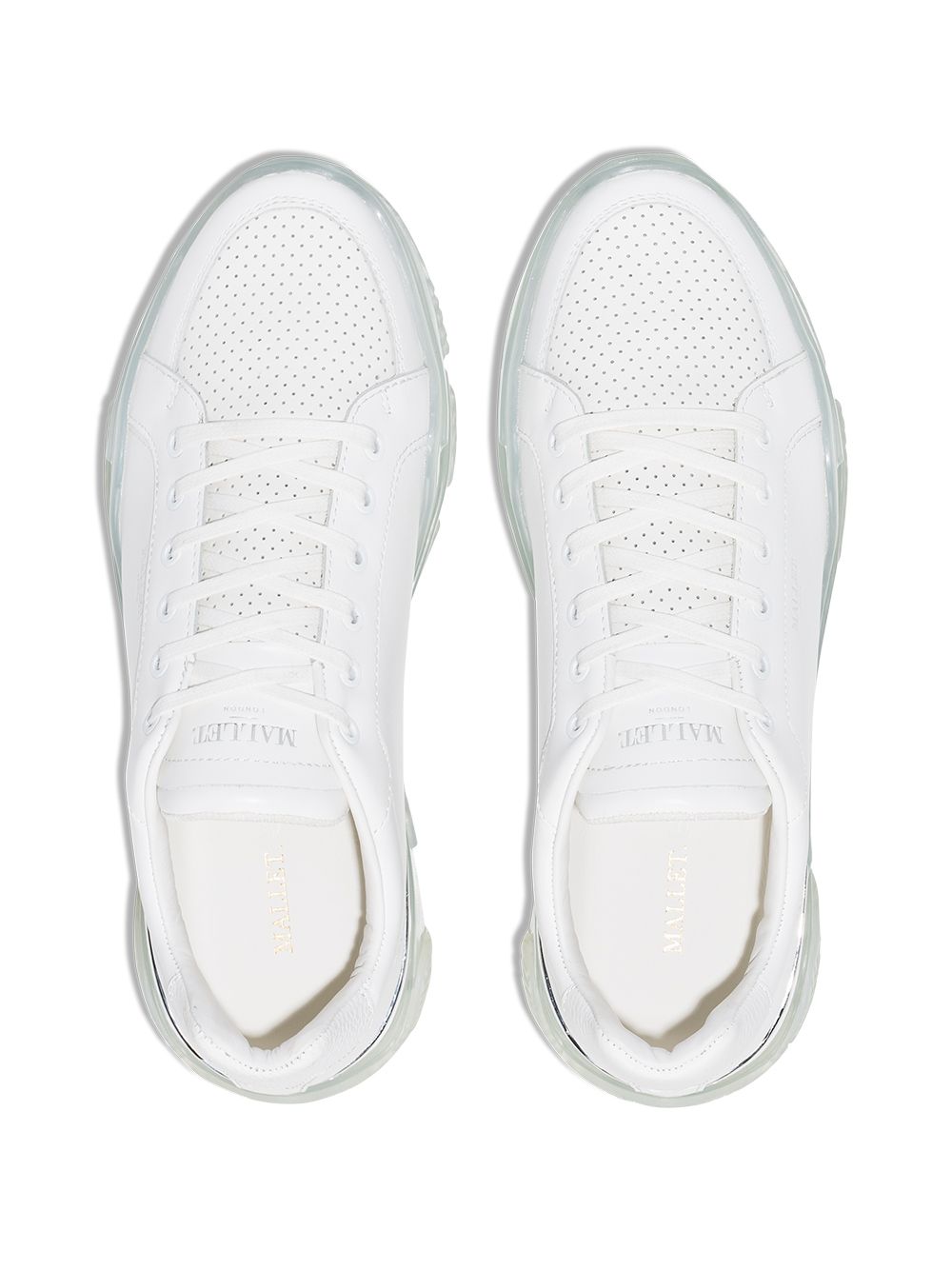 фото Mallet white elmore leather sneakers