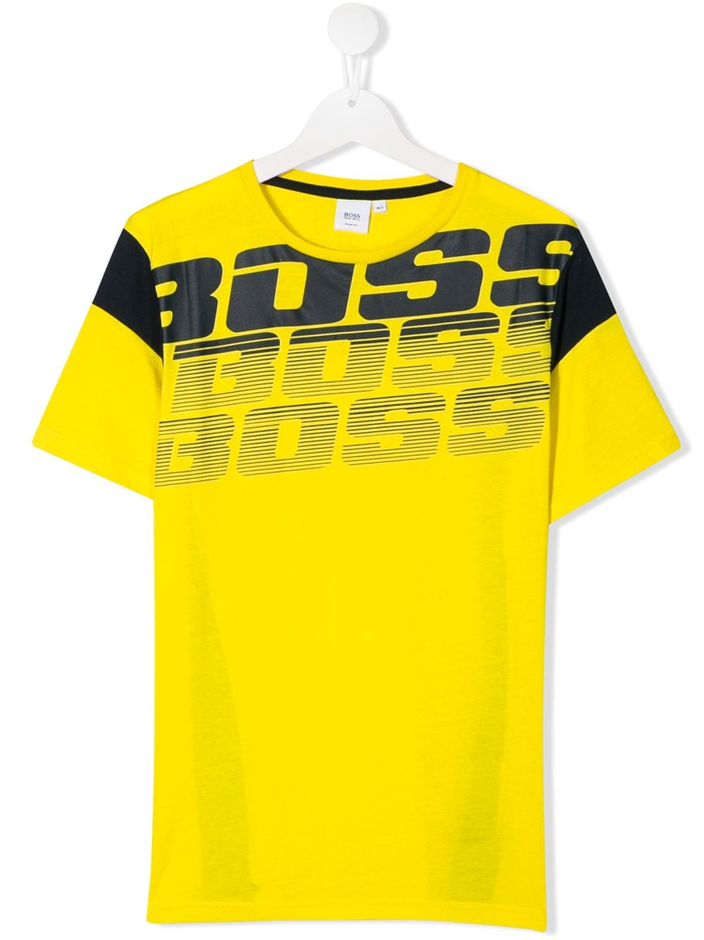 yellow hugo boss t shirt