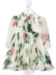Image 1 of Dolce & Gabbana Kids silk floral print dress