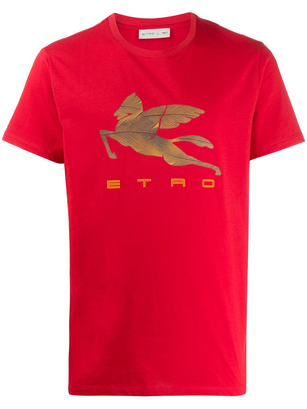 ETRO PEGASUS-PRINT T-SHIRT