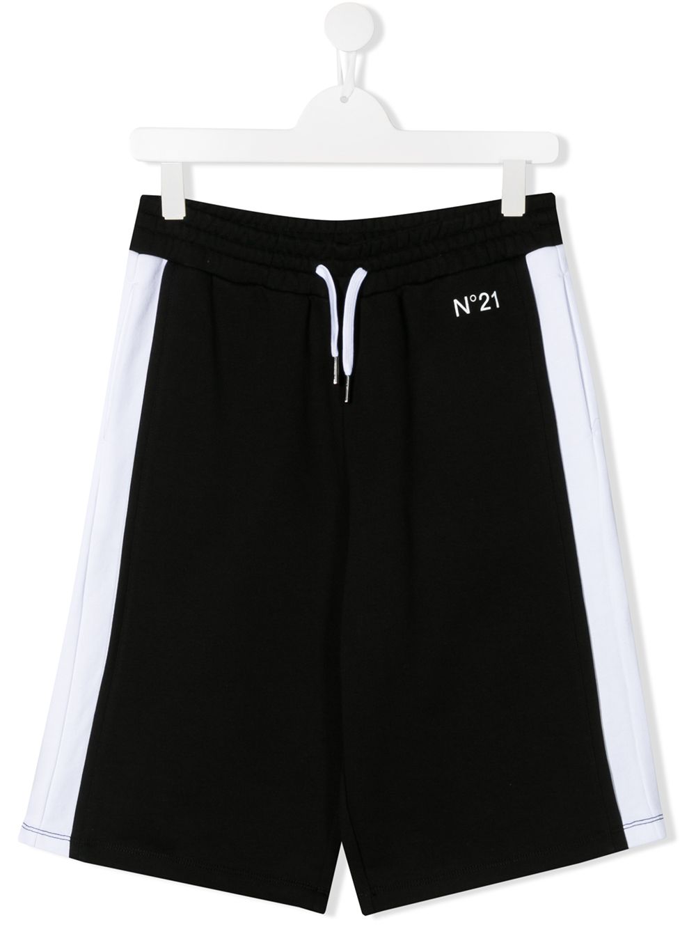 фото Nº21 kids teen stripe detail track shorts