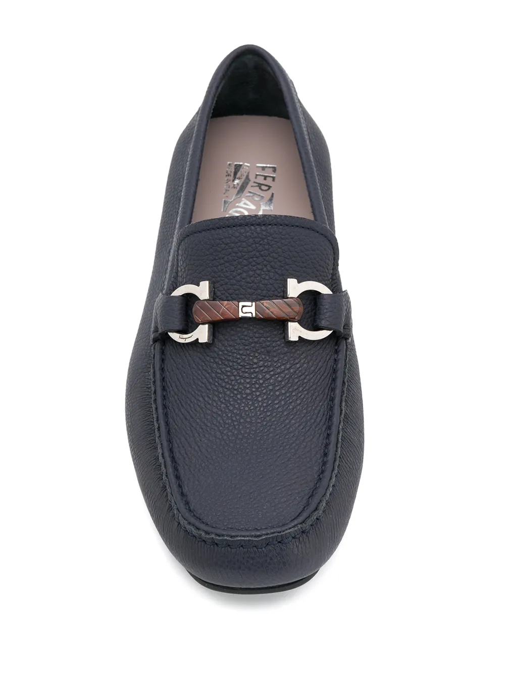 фото Salvatore ferragamo мокасины с пряжкой