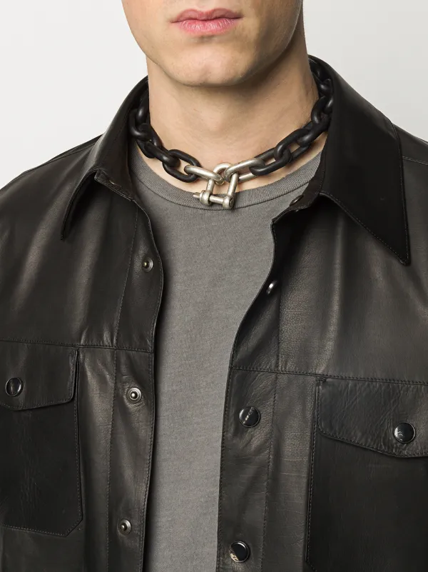 Parts Of Four Charm Chain Choker | Black | FARFETCH AO