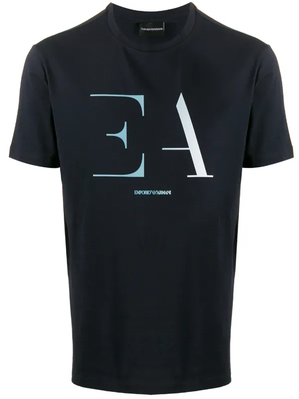 armani round neck t shirt