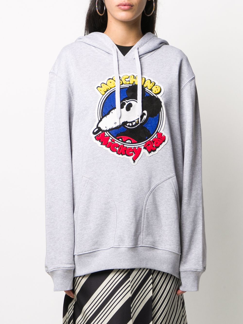 фото Moschino худи mickey rat