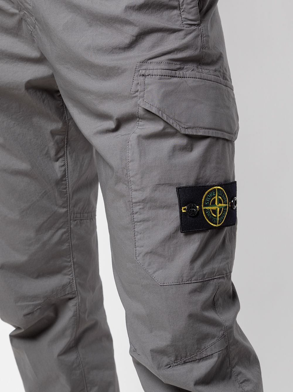 фото Stone island зауженные брюки карго