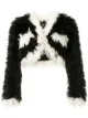 Image 1 of Chanel Pre-Owned 1994 cropped faux fur jacket