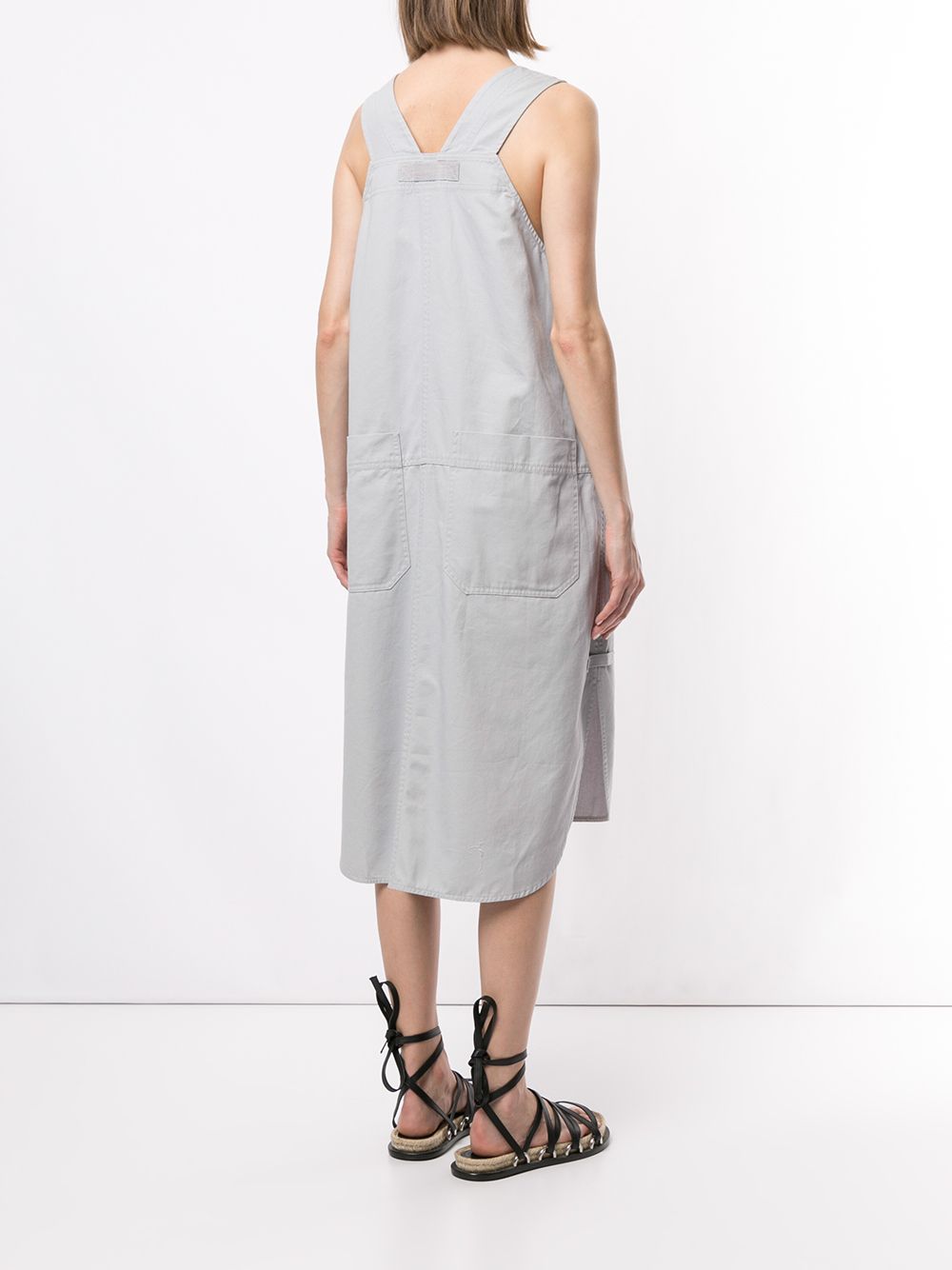 фото Lee mathews apron-style shift dress