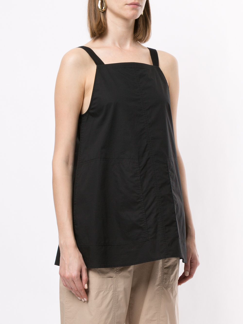 фото Lee mathews square neck boxy cami top