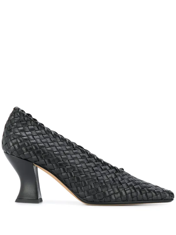 Bottega Veneta Almond 75mm Pumps Farfetch