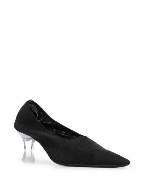 THE ROW SOCK MID-HEEL PUMPS