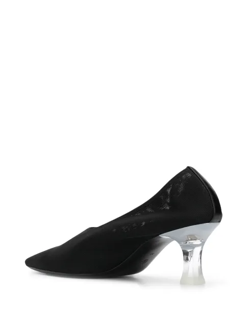 THE ROW SOCK MID-HEEL PUMPS