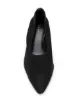 The Row sock mid-heel pumps