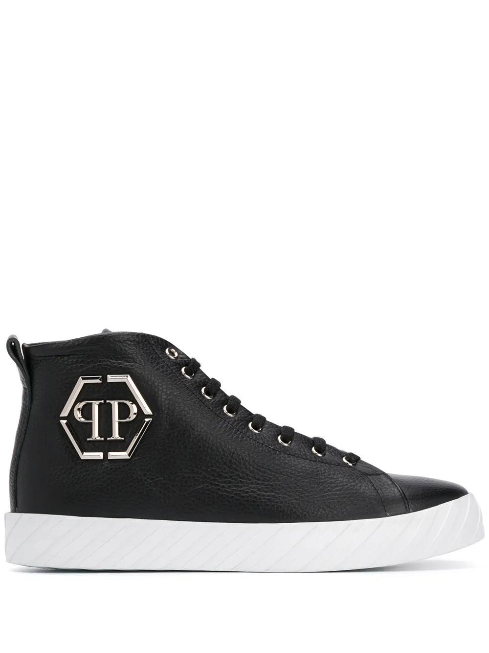 Philipp Plein высокие кеды с логотипом