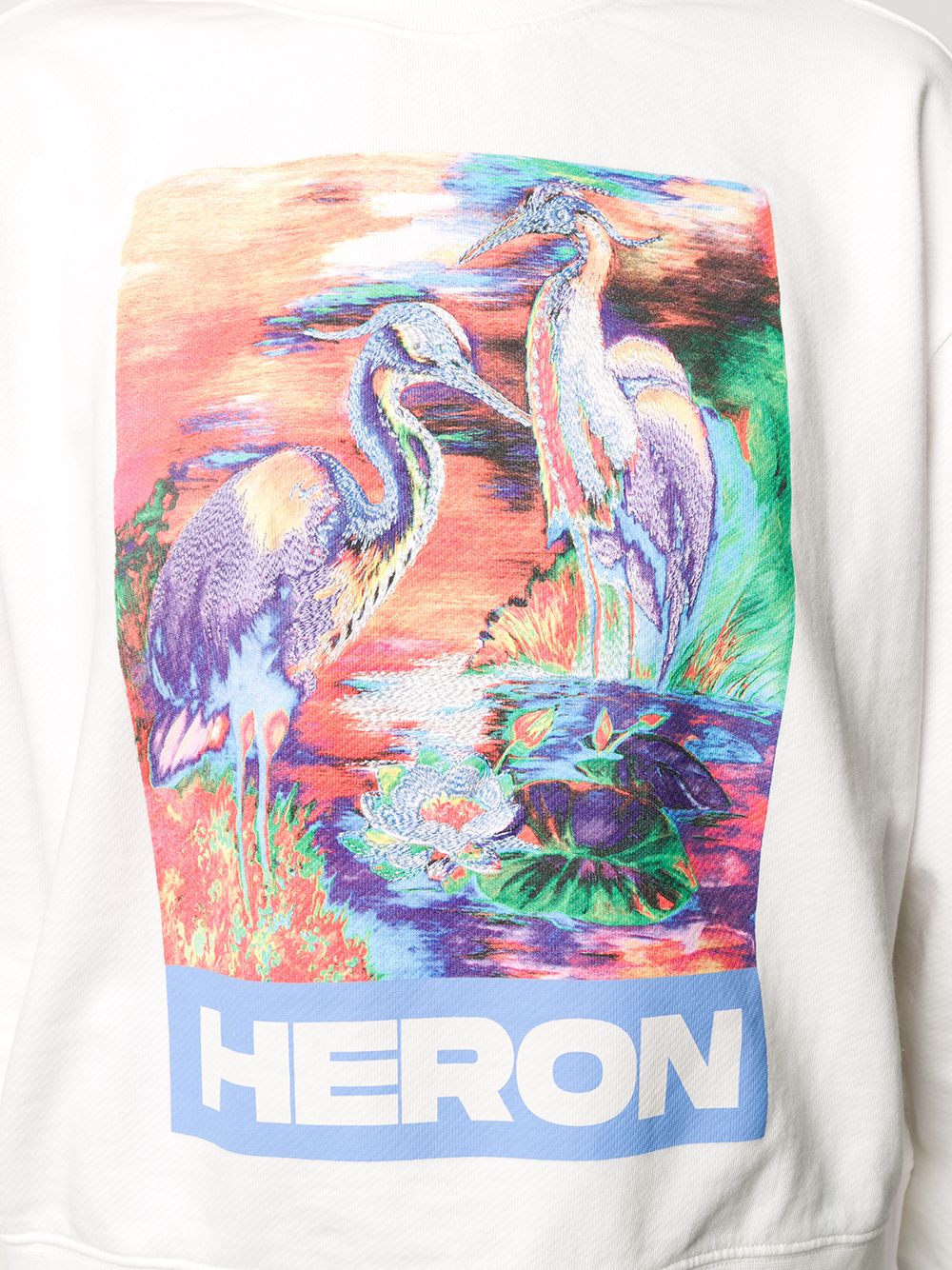 фото Heron preston толстовка с принтом heron