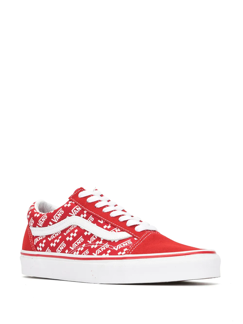 vans old skool logo print