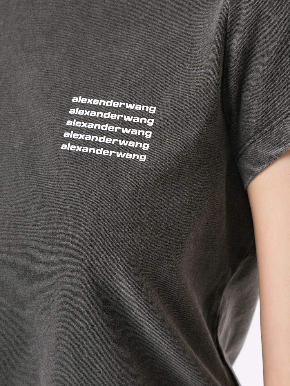 Alexander Wang ロゴ Tシャツ Farfetch