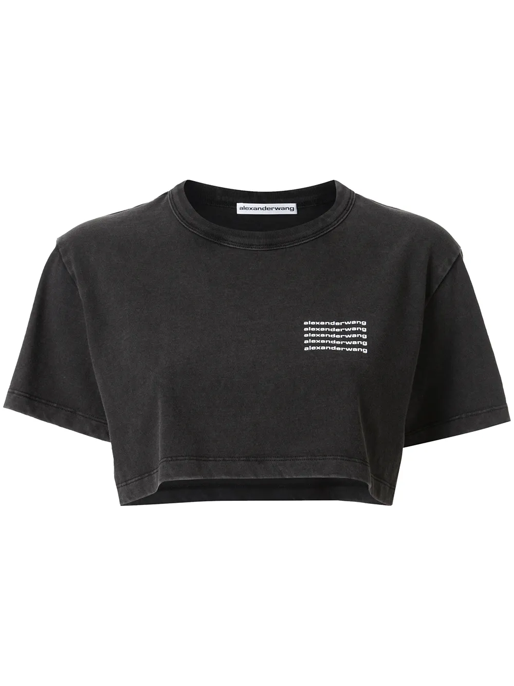 Alexander Wang Crop Top Shirt T-Shirts