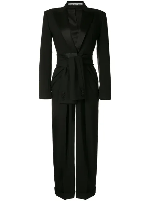 alexander wang tuxedo dress