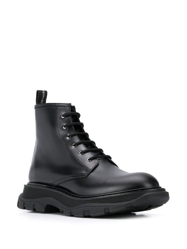 combat boots thick sole