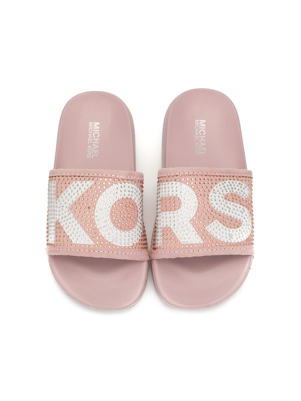 фото Michael kors kids шлепанцы с логотипом