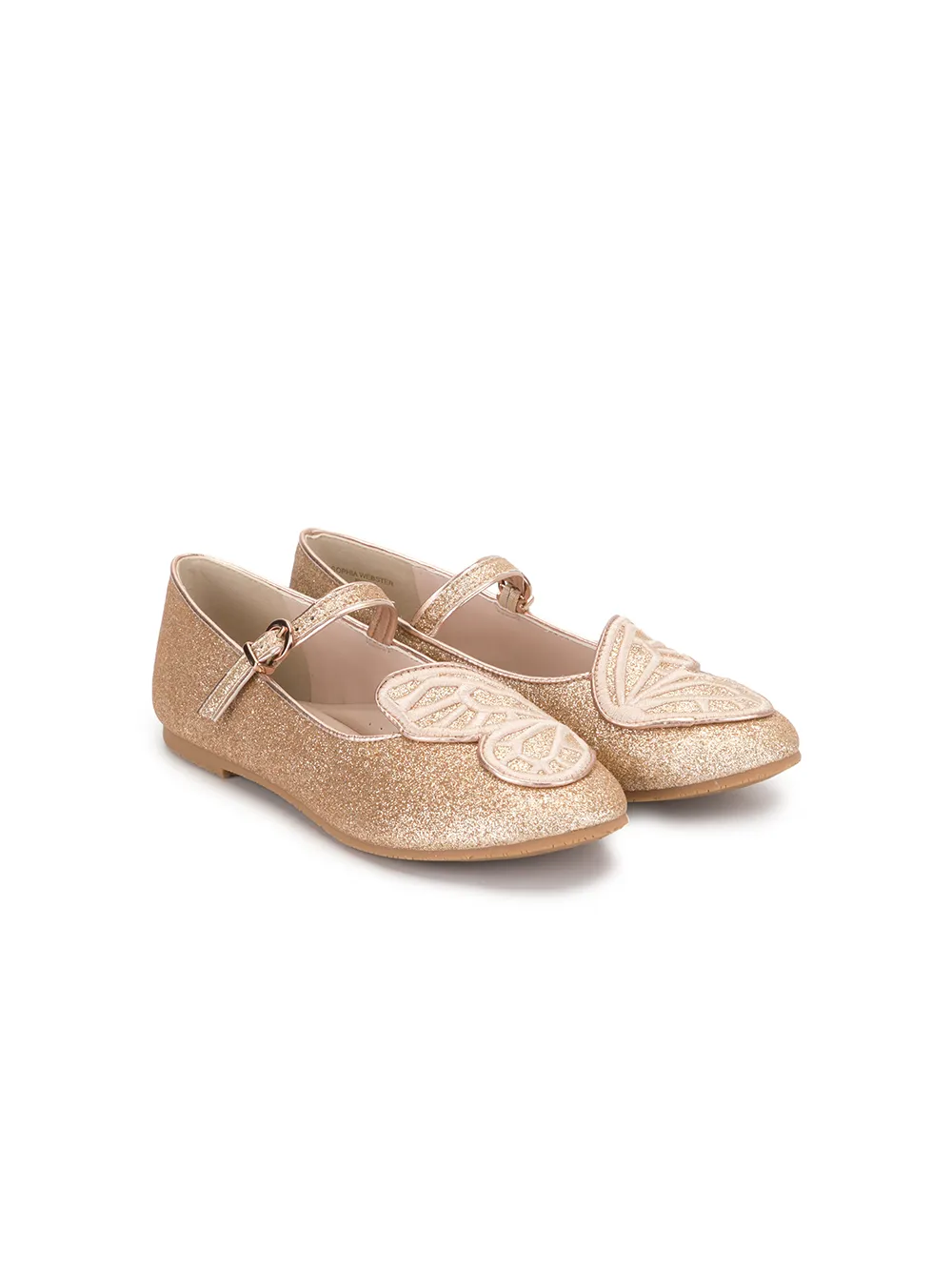 Sophia Webster Mini Butterfly glitter sandals Sophia Webster Mini Butterfly glitter sandals