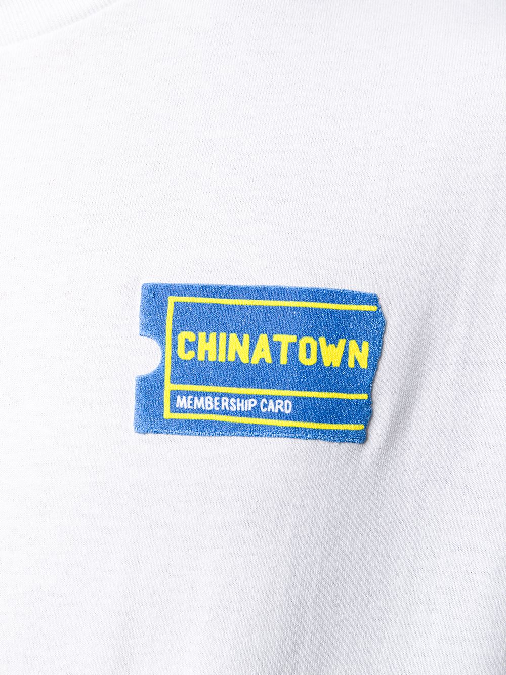 фото Chinatown market printed logo long-sleeve t-shirt