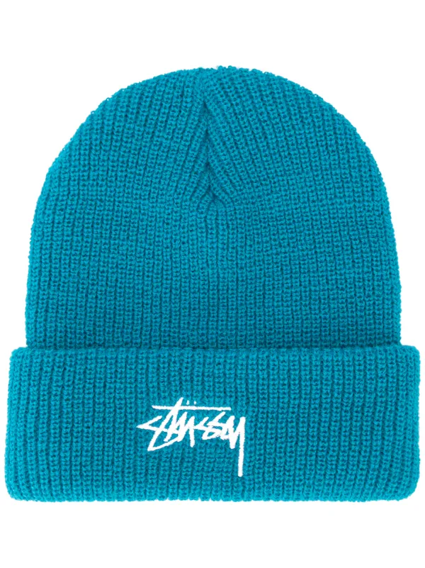 stussy logo beanie