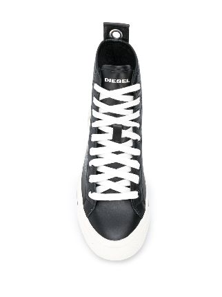 logo-print high-top sneakers展示图