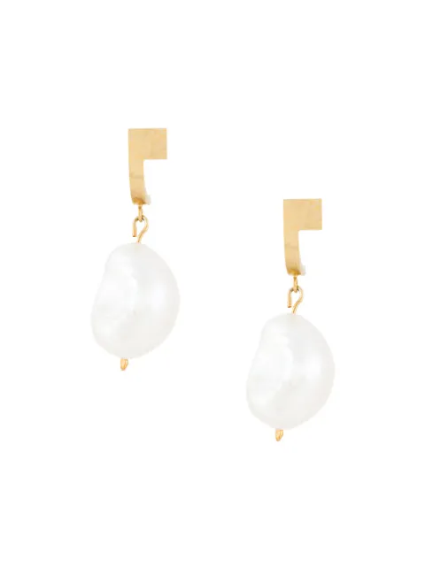 Hsu Jewellery pearl drop earrings