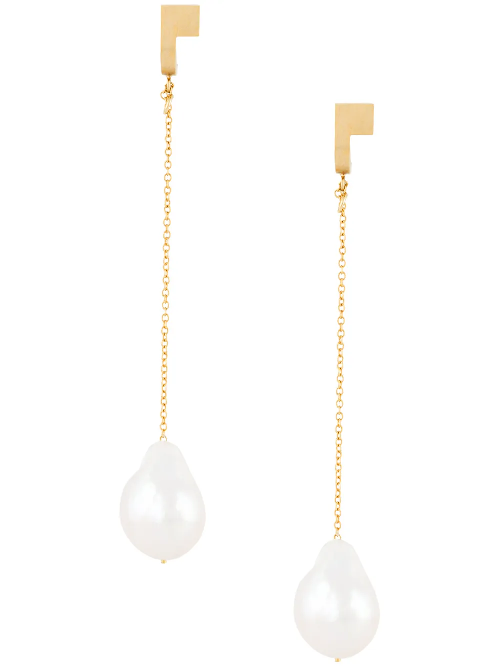 

Hsu Jewellery aretes con dijes - Dorado