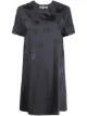 Image 1 of McQ Swallow flared swallow-print T-shirt dress