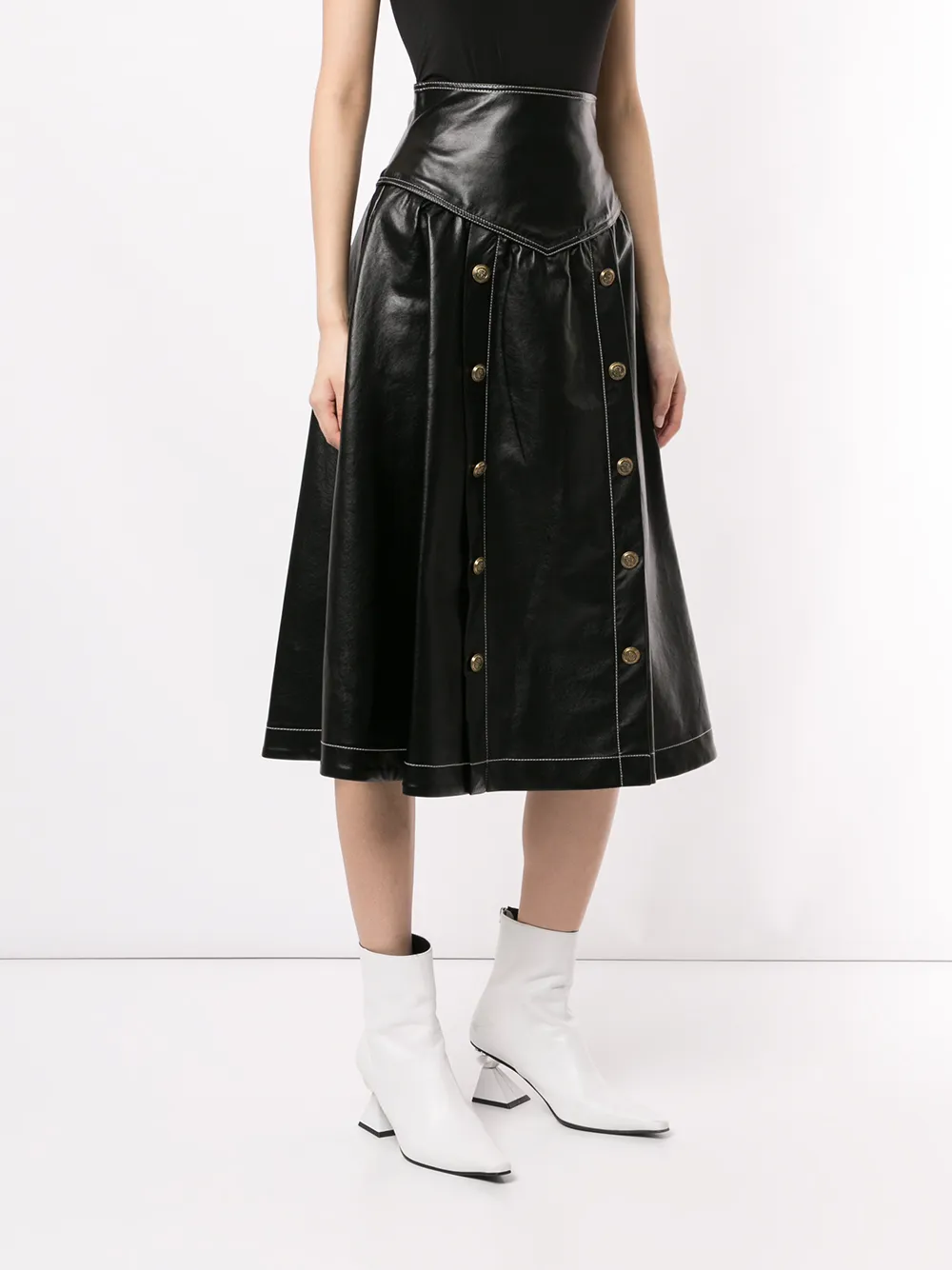 Philosophy Di Lorenzo Serafini Rok met vlakken Zwart