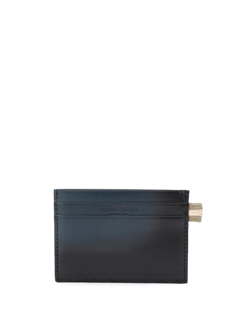 OFFICINE CREATIVE LOGO EMBOSSED CARDHOLDER