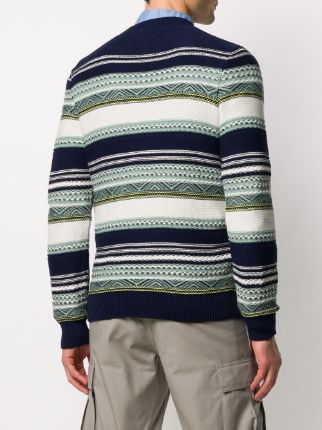 Maxence striped jacquard jumper展示图