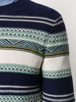 Maxence striped jacquard jumper展示图