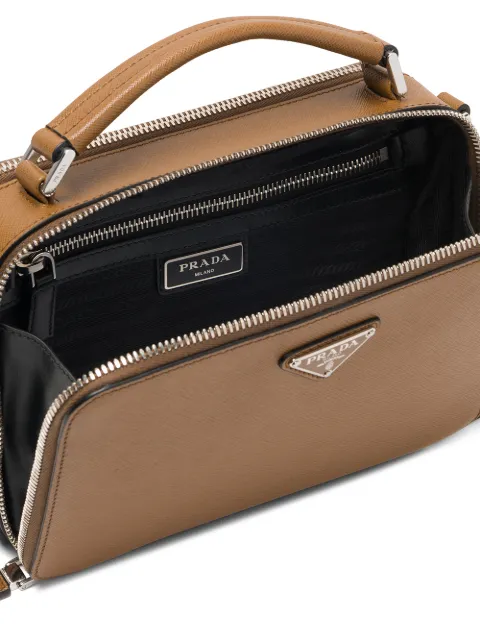 saffiano leather bandoleer bolsa