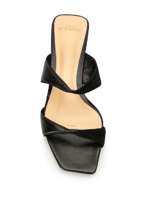 miki peep toe wedge