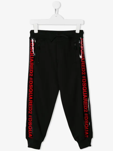 DSQUARED2 KIDS спортивные брюки с логотипом