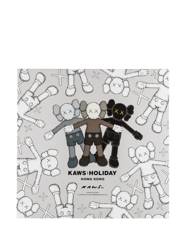 KAWS：HOLIDAY figure ［Hong Kong］ Kaws: Holiday -Hong Kong 20” Inch Plush (GREY) 100