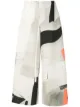 Image 1 of Osklen abstract print cropped trousers