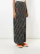 Osklen Calça pantalona quadriculada