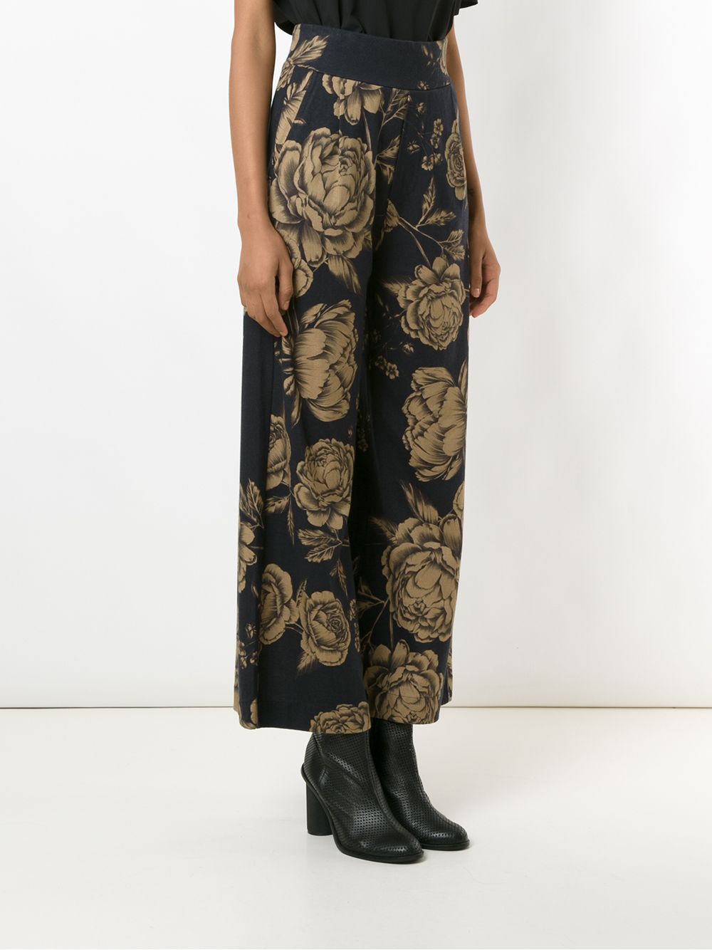 Osklen Floral Print wide-leg Trousers - Farfetch