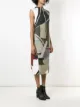 Osklen abstract print midi dress