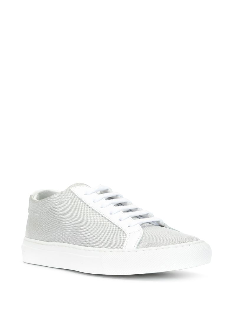 Shop Common Projects Achilles Sneakers In Silver