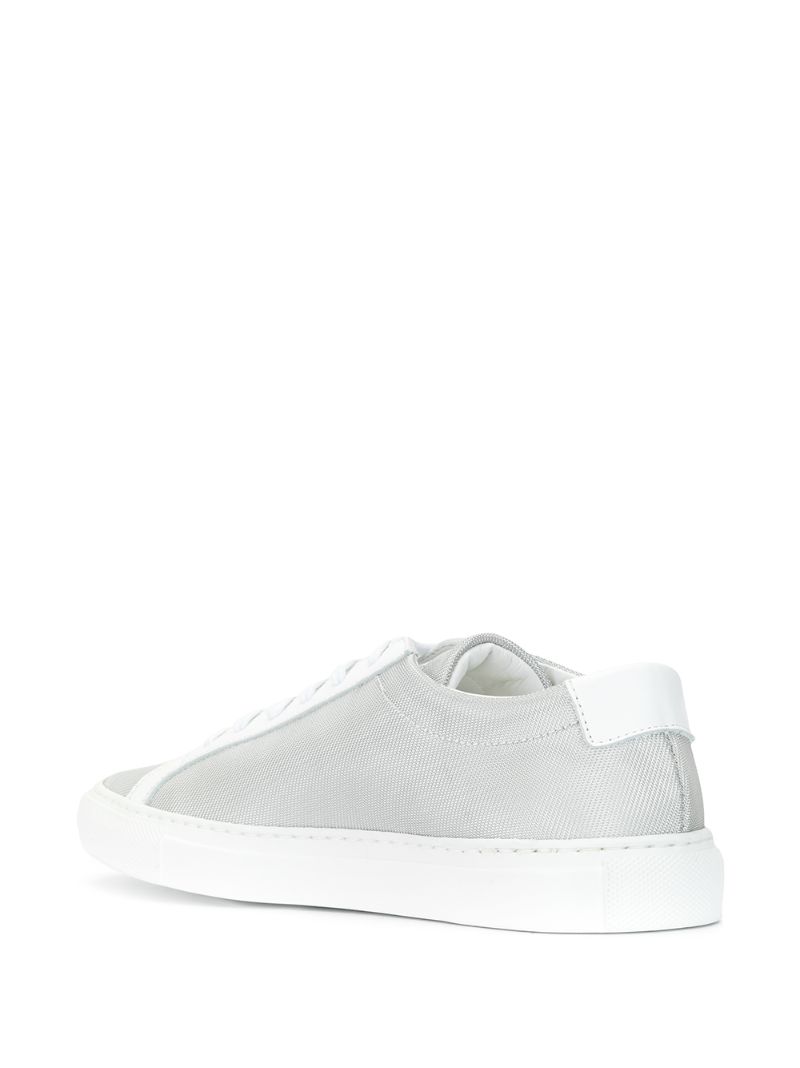 Shop Common Projects Achilles Sneakers In Silver