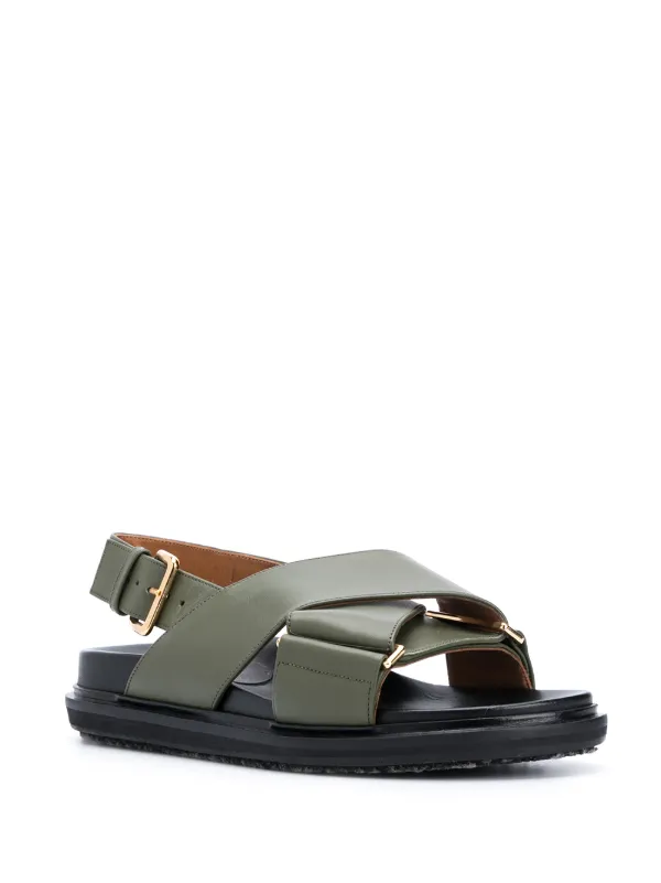 Marni crossover strap sandals clearance