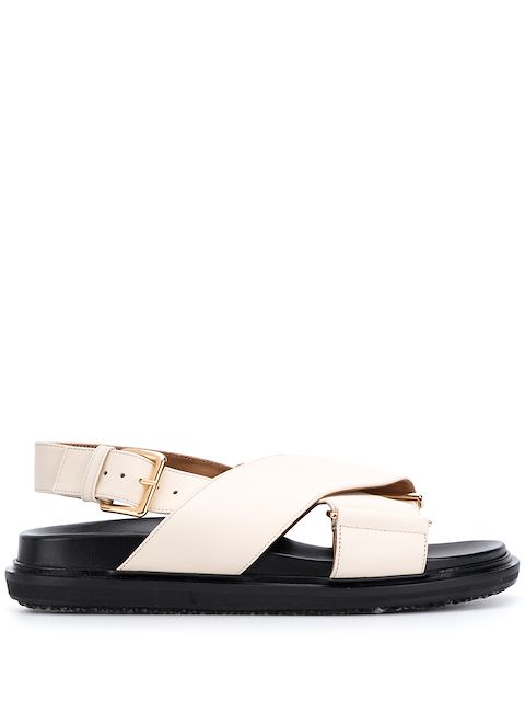 Marni Fussbet criss-cross sandals