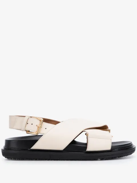 Marni Fussbet criss-cross sandals